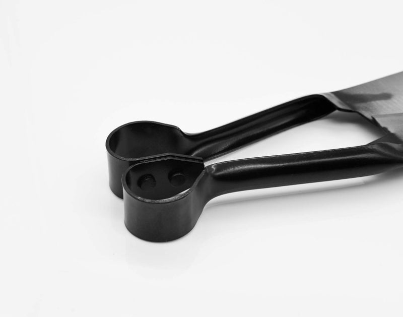 LCDCM Sheep Shear Grass Shear Alpaca Shears R Shaped Design For Large Thick-Haired Animal Grooming (Black) - Image 3